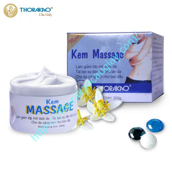 Kem Massage tan mỡ Thorakao 200g